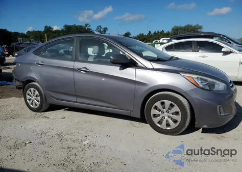 2016 Hyundai Accent Se из США, поврежденный, VIN KMHCT4AE2GU966578